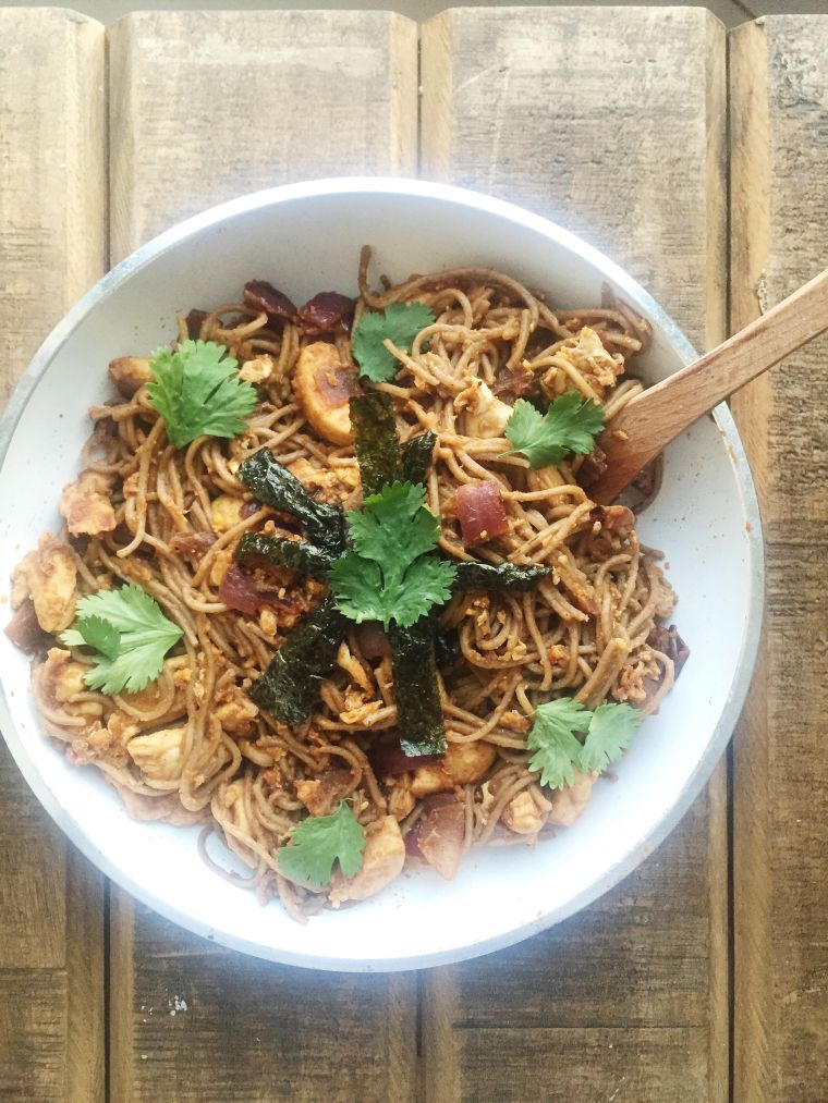 Asian Fusion Chicken Curry&nbsp;Noodles