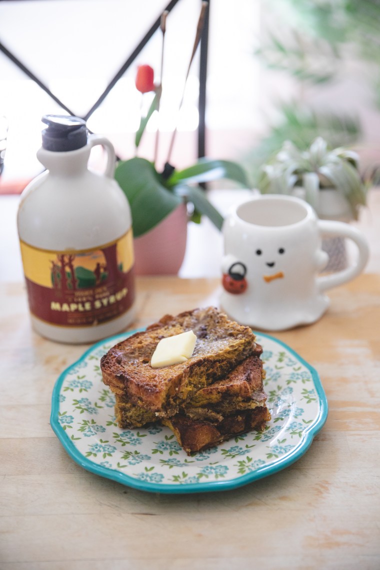 Easy Overnight Pumpkin Brioche Baked French Toast | Cozy Brunch Recipes for the Fall&nbsp;Season
